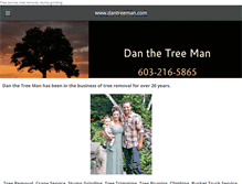 Tablet Screenshot of dantreeman.com